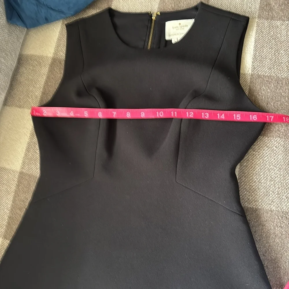 kate spade Black Sleeveless Mini Dress
